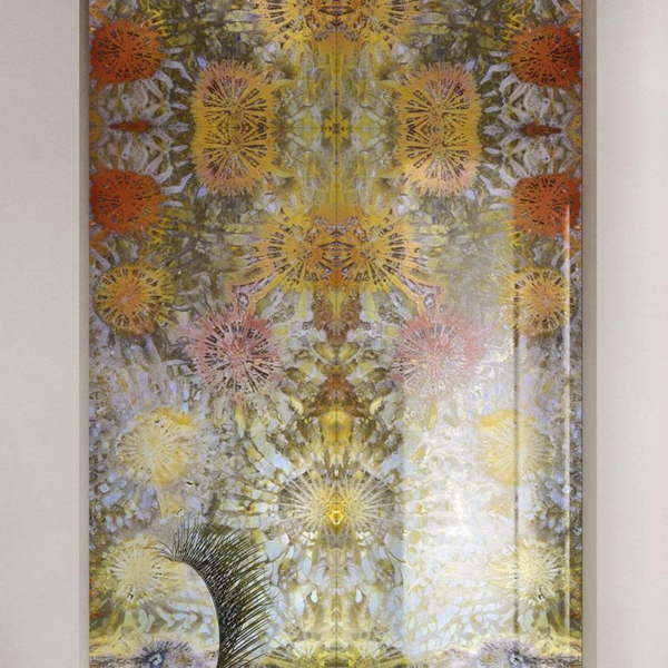 Sicis-Vetrite-Gem-Glass-Sunburst-wielkoformatowy-panel-szklany-kamienie-szlachetne-120x280-cm-pomaranczowy-zolty-szary-brazowy-4 Sicis Vetrite z kolekcji Gem Glass model Sunburst to wielkoformatowy panel szklany kamienie szlachetne o wymiarach 120x280 cm. Kolory tego modelu to: pomarańczowy, żółty, szary, brązowy, a możliwe wykończenia powierzchni: Chrome, Opalescent, Satin.