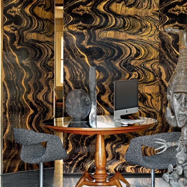 Sicis-Vetrite-Gem-Glass-Waves-wielkoformatowy-panel-szklany-kamienie-szlachetne-120x280-cm-czarny-grafitowy-zolty-4 Sicis Vetrite z kolekcji Gem Glass model Waves to wielkoformatowy panel szklany kamienie szlachetne o wymiarach 120x280 cm. Kolory tego modelu to: czarny, grafitowy, żółty, a możliwe wykończenia powierzchni: Chrome, Opalescent, Satin.