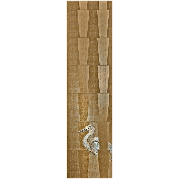 Sicis-Vetrite-Vetrite-Art-Bansa-Gold---Flamant-wielkoformatowy-panel-szklany-zloty-bialy-rozowy-8 Sicis Vetrite z kolekcji Vetrite Art model Bansa Gold & Flamant to wielkoformatowy panel szklany o wymiarach 82,5x318 cm, 242x318 cm, 82,5x318cm, 210x318 cm. Kolory tego modelu to: złoty, biały, różowy, a możliwe wykończenia powierzchni: Satin.