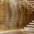 Sicis Vetrite z kolekcji Vetrite Art model Etu Pergamino Gold to wielkoformatowy panel szklany o wymiarach . Kolory tego modelu to: złoty, a możliwe wykończenia powierzchni: Satin.
