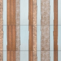 Sicis Vetrite z kolekcji Vetrite Decorativa model Bosque Brown to wielkoformatowy panel szklany o wymiarach 145,43x118,6 cm. Kolory tego modelu to: brązowy, niebieski, szary, beżowy, a możliwe wykończenia powierzchni: Satin.