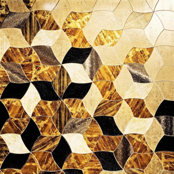 Sicis-Vetrite-Vetrite-Decorativa-Flames-Dore-wielkoformatowy-panel-szklany-zloty-zolty-bezowy-brazowy-czarny-1 Sicis Vetrite z kolekcji Vetrite Decorativa model Flames Doré to wielkoformatowy panel szklany o wymiarach 305x286,5 cm. Kolory tego modelu to: złoty, żółty, beżowy, brązowy, czarny, a możliwe wykończenia powierzchni: Satin.