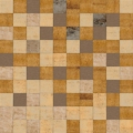 Sicis Vetrite z kolekcji Vetrite Decorativa model Miquad Grad Terra to wielkoformatowy panel szklany o wymiarach 197x275,8 cm. Kolory tego modelu to: złoty, żółty, beżowy, szary, a możliwe wykończenia powierzchni: Satin.