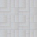 Sicis Vetrite z kolekcji Vetrite Decorativa model Troy Tela White to wielkoformatowy panel szklany o wymiarach 59,3x59,3 cm, 59,3x29,6 cm, 29,6x29,6 cm. Kolory tego modelu to: szary, a możliwe wykończenia powierzchni: Satin.