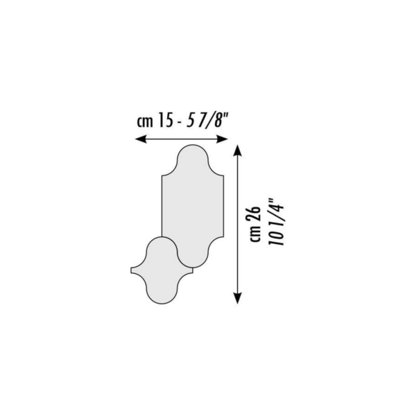 Sicis-Vetrite-Vetrite-Decorativa-Vetrite-4-Pergamino-Grey-wielkoformatowy-panel-szklany-szary-niebieski-srebrny-2 Sicis Vetrite z kolekcji Vetrite Decorativa model Vetrite 4 Pergamino Grey to wielkoformatowy panel szklany o wymiarach 15x26 cm. Kolory tego modelu to: szary, niebieski, srebrny, a możliwe wykończenia powierzchni: .