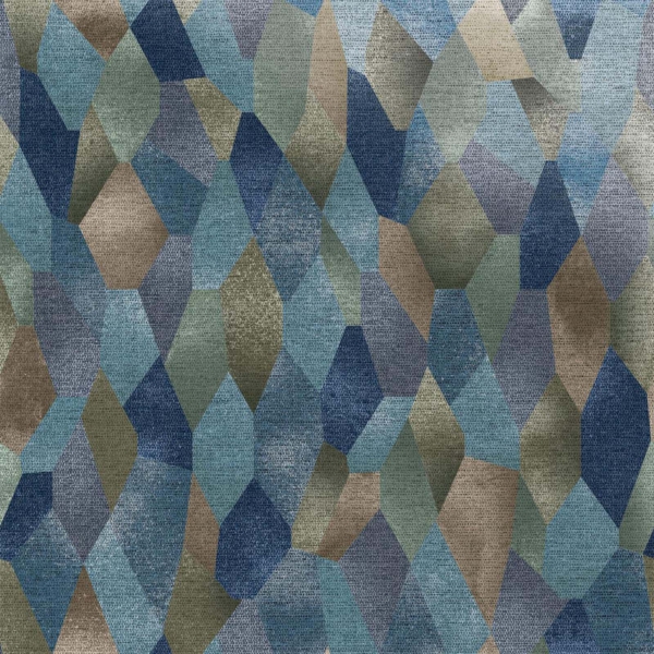 Sicis Vetrite z kolekcji Vetrite Tile model Geometric Study 03 to wielkoformatowy panel szklany o wymiarach 59,3x59,3 cm. Kolory tego modelu to: niebieski, szary, granatowy, beżowy, a możliwe wykończenia powierzchni: Satin.