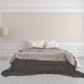 Versace Home kolekcja Versace 2 - 2962174 tapeta paski kolory metaliczny biały - tapeta przeznaczona do pomieszczeń: przedpokój, salon, sypialnia.