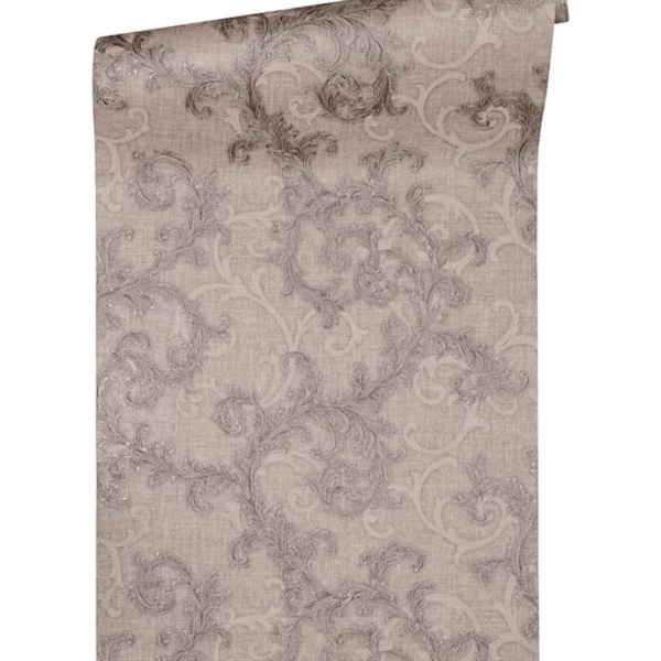 Versace-Home-Versace-2-962311-tapeta-ornamenty-Vintage-adamaszek-efekt-postarzenia-klasyczny-kolory-brazowy-szary-metaliczny-2 Versace Home Versace 2962311 tapeta ornamenty Vintage adamaszek efekt postarzenia klasyczny kolory brązowy szary metaliczny - tapeta przeznaczona do pomieszczeń: przedpokój, kuchnia, biuro, sypialnia, pomieszczenie o dużym natężeniu ruchu.