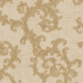 Versace Home Versace 2962312 tapeta ornamenty Vintage klasyczny kolory beżowy metaliczny - tapeta przeznaczona do pomieszczeń: przedpokój, kuchnia, biuro, sypialnia, pomieszczenie o dużym natężeniu ruchu.