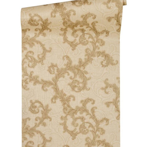 Versace-Home-Versace-2-962312-tapeta-ornamenty-Vintage-klasyczny-kolory-bezowy-metaliczny-2 Versace Home Versace 2962312 tapeta ornamenty Vintage klasyczny kolory beżowy metaliczny - tapeta przeznaczona do pomieszczeń: przedpokój, kuchnia, biuro, sypialnia, pomieszczenie o dużym natężeniu ruchu.