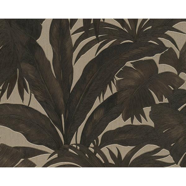 Versace-Home-Versace-2-962401-tapeta-dzungla-rosliny-liscie-kolory-brazowy-metaliczny-1 Versace Home Versace 2962401 tapeta dżungla rośliny liście kolory brązowy metaliczny - tapeta przeznaczona do pomieszczeń: przedpokój, salon, biuro, sypialnia.