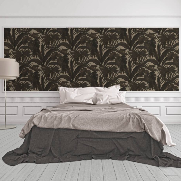 Versace-Home-Versace-2-962401-tapeta-dzungla-rosliny-liscie-kolory-brazowy-metaliczny-11 Versace Home kolekcja Versace 2 - 2962401 tapeta dżungla rośliny liście kolory brązowy metaliczny - tapeta przeznaczona do pomieszczeń: przedpokój, salon, biuro, sypialnia.