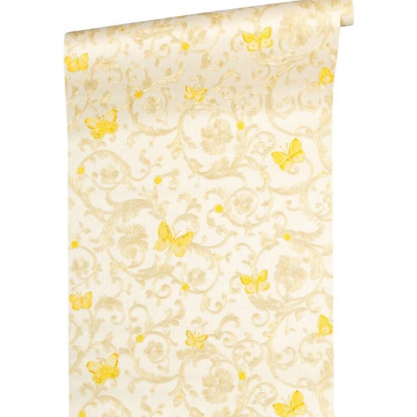 Versace-Home-Versace-3-343251-tapeta-ornamenty-zwierzeta-Vintage-rosliny-ornamenty-zwierzeta-Vintage-rosliny-kwiaty-kolory-kremowy-zloty-metaliczny-zolty-2 Versace Home Versace 3343251 tapeta ornamenty zwierzęta Vintage rośliny ornamenty zwierzęta Vintage rośliny kwiaty kolory kremowy złoty metaliczny żółty - tapeta przeznaczona do pomieszczeń: przedpokój, salon, sypialnia.