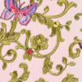 Versace Home Versace 3343254 tapeta ornamenty zwierzęta Vintage rośliny ornamenty zwierzęta Vintage rośliny kwiaty kolory niebieski złoty metaliczny różowy - tapeta przeznaczona do pomieszczeń: przedpokój, salon, sypialnia.