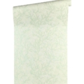 Versace Home Versace 3344973 tapeta rośliny woda fale kolory zielony metaliczny - tapeta przeznaczona do pomieszczeń: przedpokój, kuchnia, salon, biuro, sypialnia.