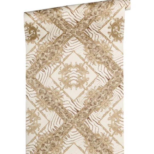 Versace-Home-Versace-3-349041-tapeta-zwierzeta-ornamenty-kolory-bezowy-braz-brazowy-metaliczny-2 Versace Home Versace 3349041 tapeta zwierzęta ornamenty kolory beżowy brąz brązowy metaliczny - tapeta przeznaczona do pomieszczeń: przedpokój, salon, sypialnia.