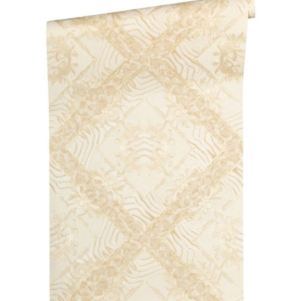 Versace-Home-Versace-3-349044-tapeta-zwierzeta-ornamenty-kolory-bezowy-kremowy-metaliczny-2 Versace Home Versace 3349044 tapeta zwierzęta ornamenty kolory beżowy kremowy metaliczny - tapeta przeznaczona do pomieszczeń: przedpokój, salon, sypialnia.