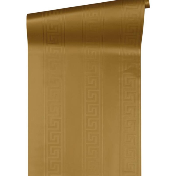 Versace-Home-Versace-3-935242-tapeta-paski-wzor-grecki-kolory-zloty-metaliczny-2 Versace Home Versace 3935242 tapeta paski wzór grecki kolory złoty metaliczny - tapeta przeznaczona do pomieszczeń: przedpokój, salon, biuro, sypialnia.