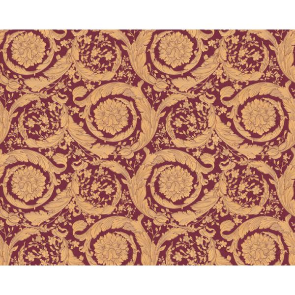 Versace-Home-Versace-4-366927-tapeta-kwiaty-ornamenty-liscie-rosliny-metal-kolory-bezowy-brazowy-metaliczny-czerwony-1 Versace Home Versace 4366927 tapeta kwiaty ornamenty liście rośliny metal kolory beżowy brązowy metaliczny czerwony - tapeta przeznaczona do pomieszczeń: łazienka, przedpokój, salon, sypialnia.