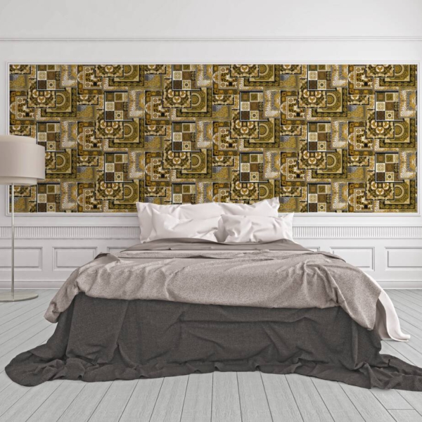 Versace-Home-Versace-4-370483-tapeta-kwiaty-liscie-rosliny-ornamenty-zwierzeta-klasyczny-kolory-czarny-brazowy-miedziany-zloty-metaliczny-bialy-11 Versace Home kolekcja Versace 4 - 4370483 tapeta kwiaty liście rośliny ornamenty zwierzęta klasyczny kolory czarny brązowy miedziany złoty metaliczny biały - tapeta przeznaczona do pomieszczeń: przedpokój, kuchnia, salon, sypialnia.