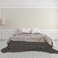 Versace Home kolekcja Versace 4 - 4370505 tapeta jednolita metal kolory metaliczny biały - tapeta przeznaczona do pomieszczeń: przedpokój, kuchnia, salon, biuro, sypialnia.