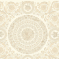 Versace Home Versace 4370551 tapeta kwiaty liście ornamenty rośliny kolory beżowy kremowy metaliczny biały - tapeta przeznaczona do pomieszczeń: przedpokój, salon, sypialnia.