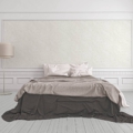 Versace Home kolekcja Versace 4 - 4935852 tapeta kwiaty liście rośliny kolory kremowy metaliczny - tapeta przeznaczona do pomieszczeń: przedpokój, salon, biuro, sypialnia.