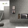 Florim Rex z kolekcji Atmosphères de Rex model Ombre to gres dostępny w formie wielkoformatowych gresów, płytek gresowych i jako mozaiki. Wzór tego modelu to wapień a jego kolory to brązowy, szary, grafitowy.