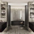 Florim Rex z kolekcji I Marmi di Rex model Marble Gray to gres dostępny w formie wielkoformatowych gresów, płytek gresowych i jako mozaiki. Wzór tego modelu to marmur a jego kolory to szary, biały, grafitowy.