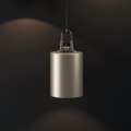 JIM CILINDER to metalowa lampa wisząca sufitowa LED włoskiej marki Lodes.