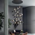 Lodes JIM CILINDER to metalowa
lampa wisząca sufitowa LED włoskiej marki Lodes.