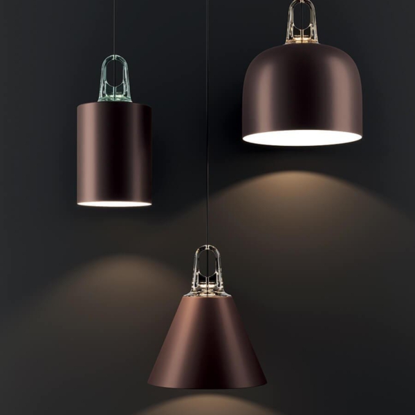 JIM-CONE-Lodes-Metalowa-lampa-wiszaca-sufitowa-LED-1 JIM CONE to metalowa lampa wisząca sufitowa LED włoskiej marki Lodes.