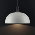 JIM DOME to metalowa lampa wisząca sufitowa LED włoskiej marki Lodes.