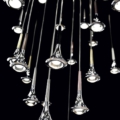 Lodes RAIN to lampa wisząca  sufitowa LED z aluminium włoskiej marki Lodes.
