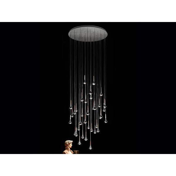 RAIN to lampa wisząca sufitowa LED z aluminium włoskiej marki Lodes.