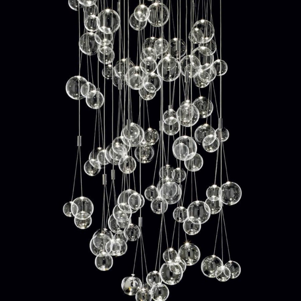 RANDOM-Lodes-Lampa-wiszaca-sufitowa-LED-z-dmuchanego-szkla-2 Lodes RANDOM to lampa wisząca sufitowa LED z dmuchanego szkła włoskiej marki Lodes.
