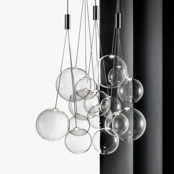 RANDOM-Lodes-Lampa-wiszaca-sufitowa-LED-z-dmuchanego-szkla-8 Lodes RANDOM to lampa wisząca sufitowa LED z dmuchanego szkła włoskiej marki Lodes.