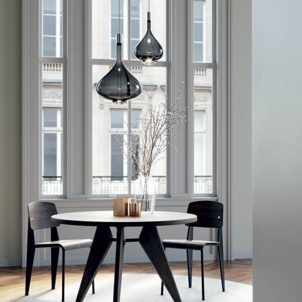 SKY-FALL-Lodes-Lampa-wiszaca-sufitowa-LED-z-dmuchanego-szkla-5 Lodes SKY-FALL to lampa wisząca sufitowa LED z dmuchanego szkła włoskiej marki Lodes.