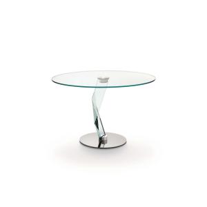 Tonelli Design Bakkarat stół okrągły z kryształu