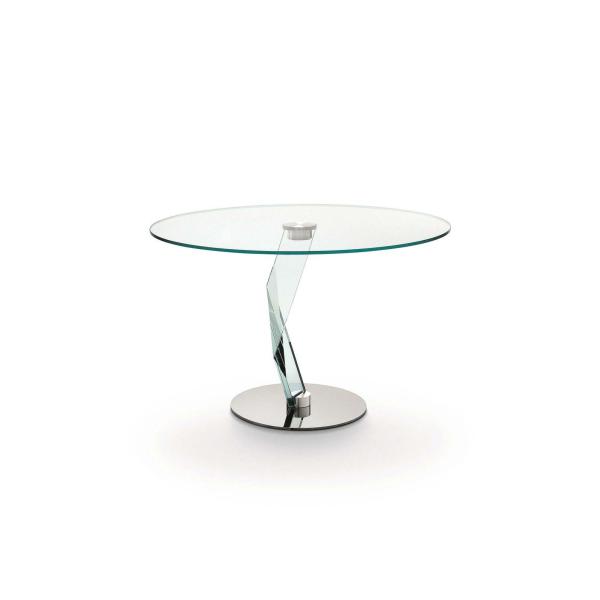 Tonelli Design Bakkarat stół okrągły z kryształu