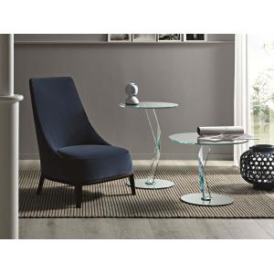 Tonelli Design Bakkarat stolik kawowy ze szkła