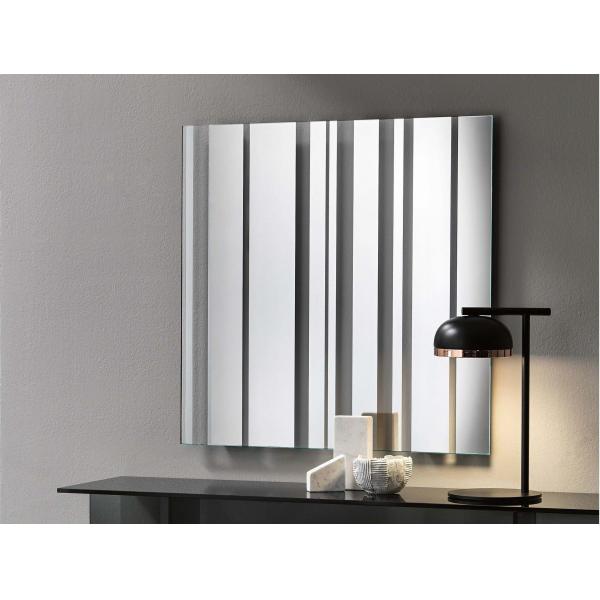 Tonelli Design Barcode lustro ścienne kwadratowe