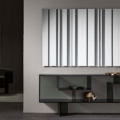 Tonelli Design Barcode lustro ścienne kwadratowe
