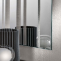 Tonelli Design Barcode lustro ścienne kwadratowe