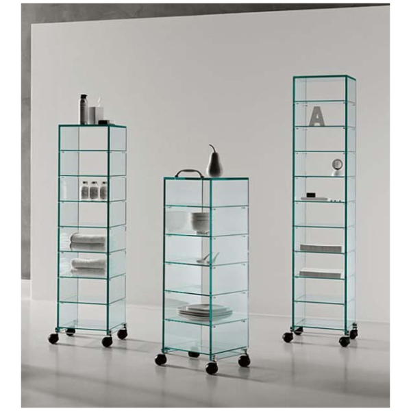 Tonelli-Design-Dappertutto-witryna-ze-szkla-na-kolkach-A2 Tonelli Design Dappertutto witryna ze szkła na kółkach