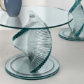 Tonelli Design Elica stolik kawowy ze szkła