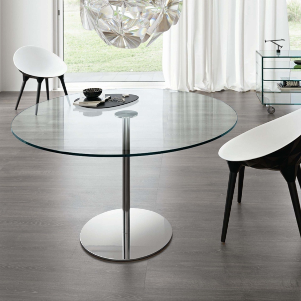 Tonelli-Design-Farniente-Alto-okragly-stol-ze-szkla-hartowanego-3 Tonelli Design Farniente Alto okrągły stół ze szkła hartowanego