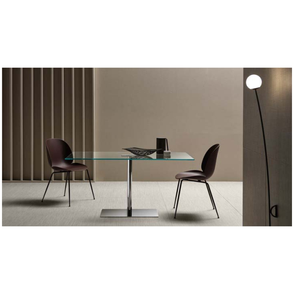 Tonelli-Design-Farniente-Alto-okragly-stol-ze-szkla-hartowanego-A6 Tonelli Design Farniente Alto okrągły stół ze szkła hartowanego