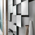 Tonelli Design Guidoriccio lustro ścienne prostokątne z ramą