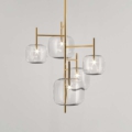 Tonelli Design Hyperion lampa wisząca LED z Pyrex®